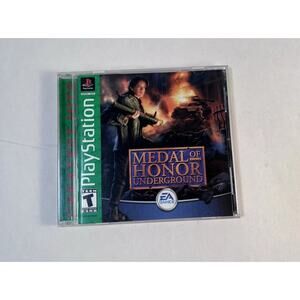 Medal of Honor: Underground (Sony PlayStation 1, PS1, 2000) Complete Tested Game